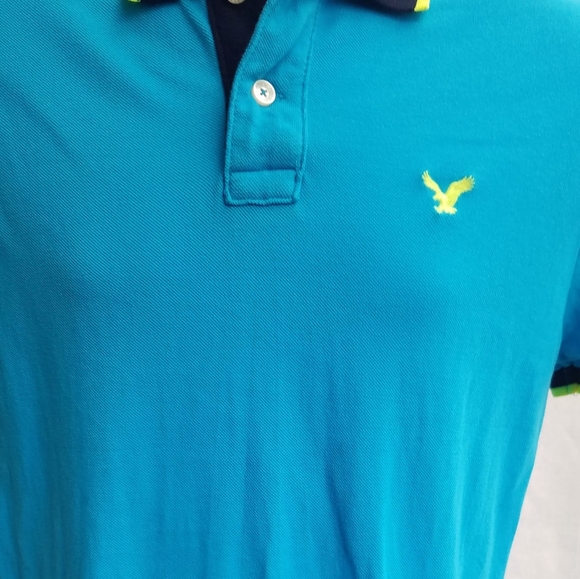 Men's "American Eagle" Polo Shirt - Picture 1 of 5